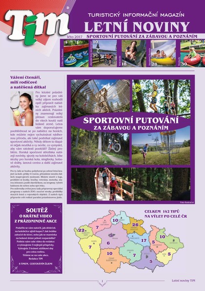 E-magazín Letní noviny TIM  - EUROCARD s.r.o.