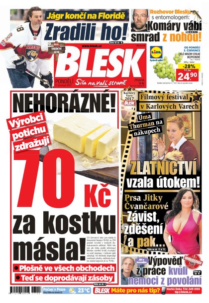 E-magazín Blesk - 3.7.2017 - CZECH NEWS CENTER a. s.