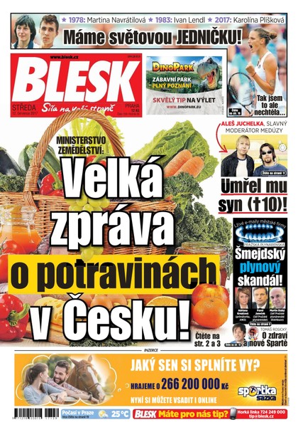 E-magazín Blesk - 12.7.2017 - CZECH NEWS CENTER a. s.