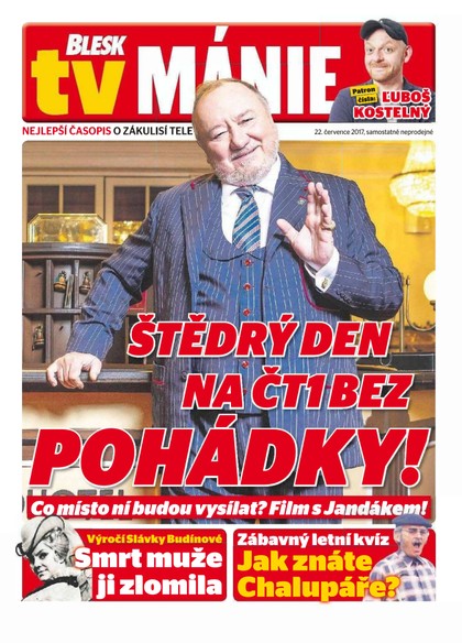 E-magazín Blesk Tv manie - 22.7.2017 - CZECH NEWS CENTER a. s.