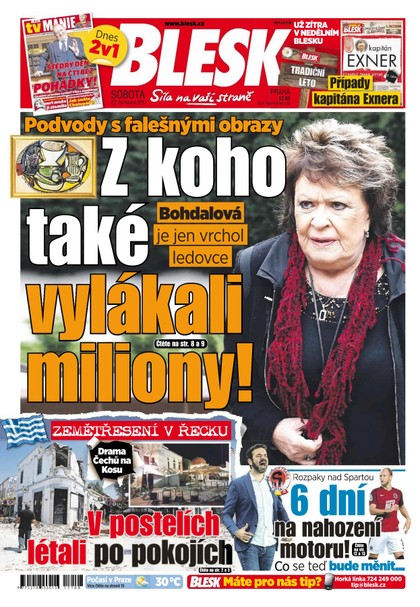 E-magazín Blesk - 22.7.2017 - CZECH NEWS CENTER a. s.