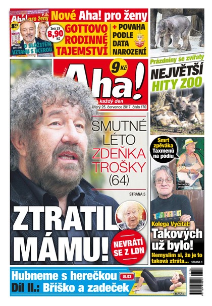 E-magazín AHA! - 25.7.2017 - CZECH NEWS CENTER a. s.