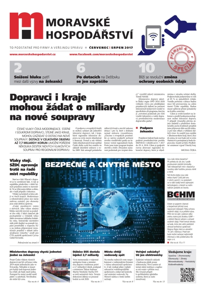E-magazín MH srpen 2017 - Magnus Regio, vydavatel Moravského hospodářství