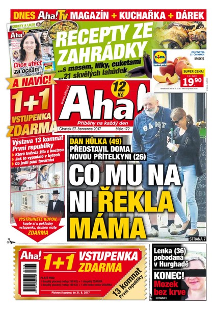E-magazín AHA! - 27.7.2017 - CZECH NEWS CENTER a. s.