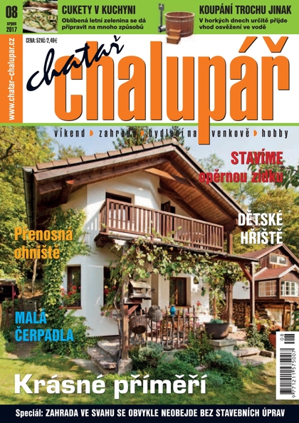E-magazín Chatař Chalupář 08/2017 - Časopisy pro volný čas s. r. o.