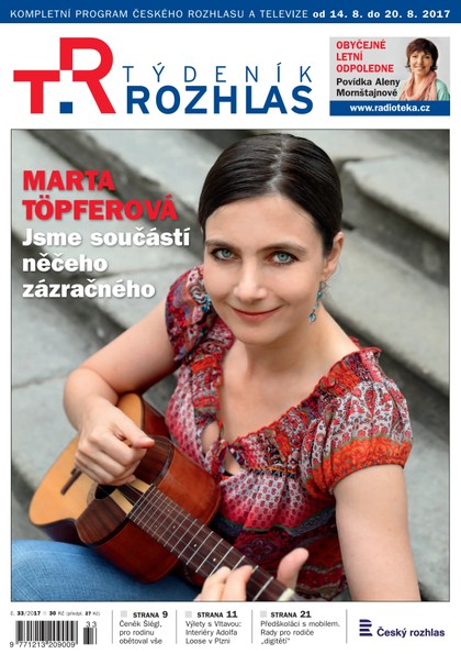 E-magazín Týdeník Rozhlas 33/2017 - Radioservis, a. s.