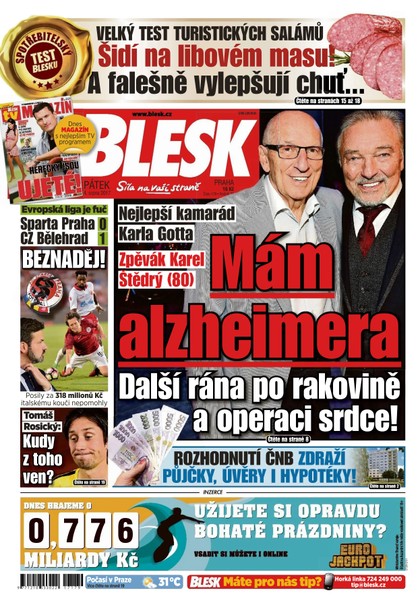 E-magazín Blesk - 4.8.2017 - CZECH NEWS CENTER a. s.