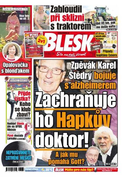 E-magazín Blesk - 5.8.2017 - CZECH NEWS CENTER a. s.