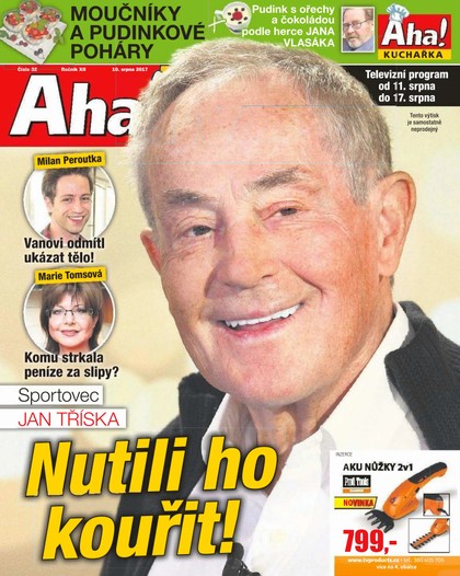 E-magazín AHA! Tv - 10.8.2017 - CZECH NEWS CENTER a. s.