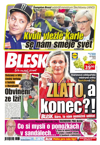 E-magazín Blesk - 10.8.2017 - CZECH NEWS CENTER a. s.