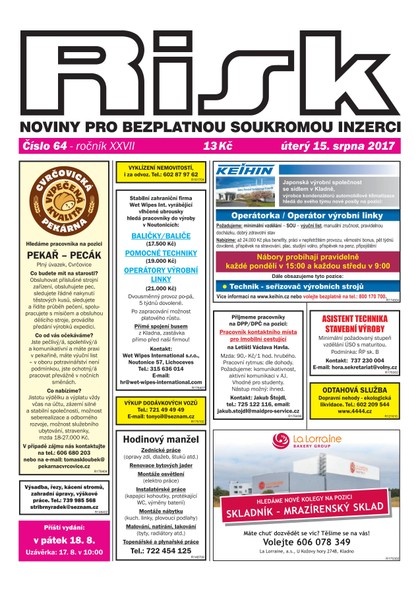 E-magazín Risk 64/2017 - Risk