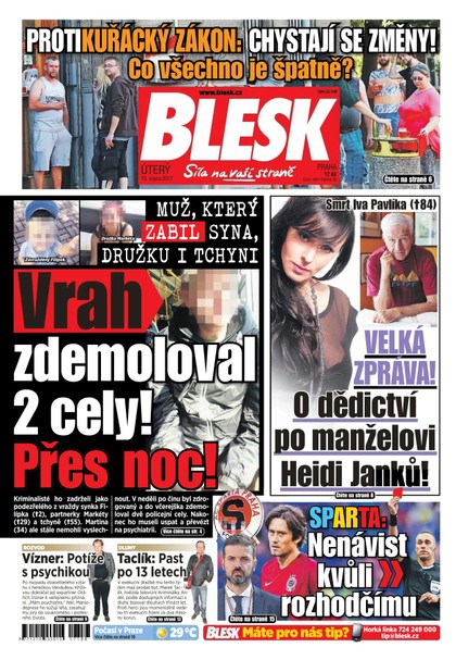 E-magazín Blesk - 15.8.2017 - CZECH NEWS CENTER a. s.