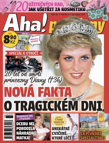 E-magazín AHA! pro ženy - 15.8.2017 - CZECH NEWS CENTER a. s.