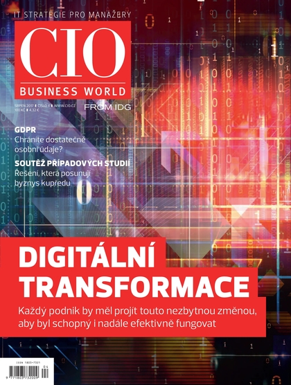 E-magazín CIO Business World 4/2017 - Internet Info DG, a.s.