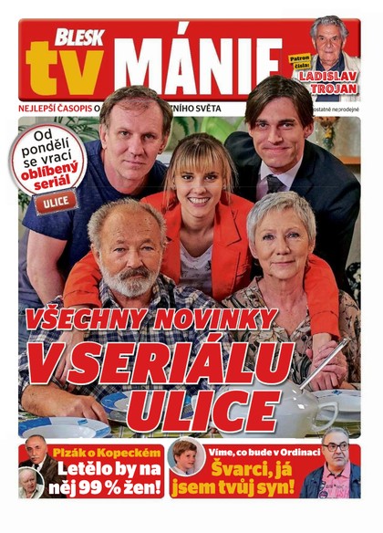 E-magazín Blesk Tv manie - 19.8.2017 - CZECH NEWS CENTER a. s.