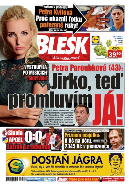 E-magazín Blesk - 24.8.2017 - CZECH NEWS CENTER a. s.