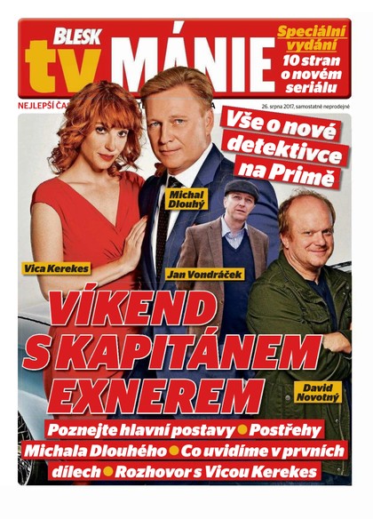 E-magazín Blesk Tv manie - 26.8.2017 - CZECH NEWS CENTER a. s.