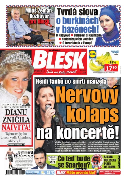 E-magazín Blesk - 28.8.2017 - CZECH NEWS CENTER a. s.