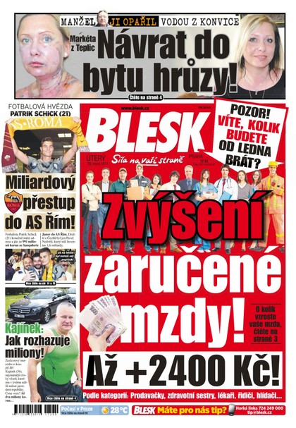 E-magazín Blesk - 29.8.2017 - CZECH NEWS CENTER a. s.