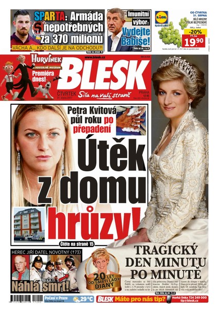 E-magazín Blesk - 31.8.2017 - CZECH NEWS CENTER a. s.