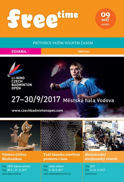 E-magazín Freetime 09/2017 - Media Hill, s. r. o.