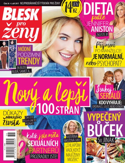 E-magazín Blesk pro ženy - 4.9.2017 - CZECH NEWS CENTER a. s.
