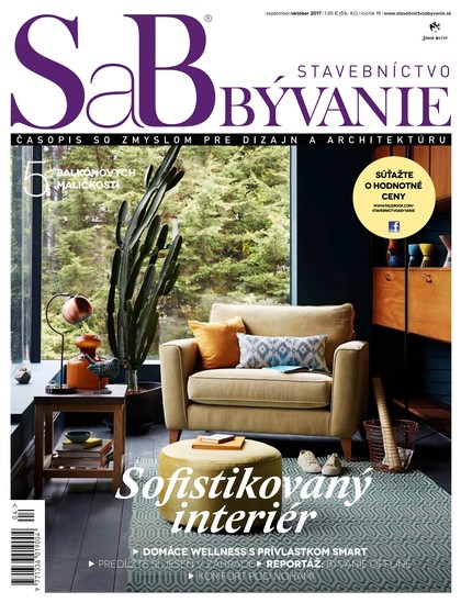 E-magazín SaB Stavebnictvo a byvanie – oktober 2017 - MEDIA/ST s.r.o.