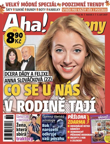 E-magazín AHA! pro ženy - 5.9.2017 - CZECH NEWS CENTER a. s.