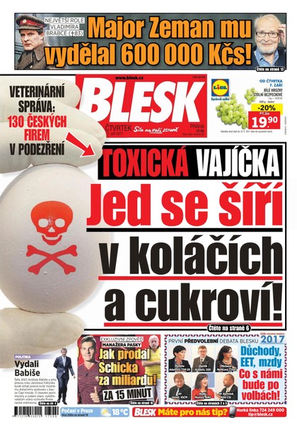 E-magazín Blesk - 7.9.2017 - CZECH NEWS CENTER a. s.