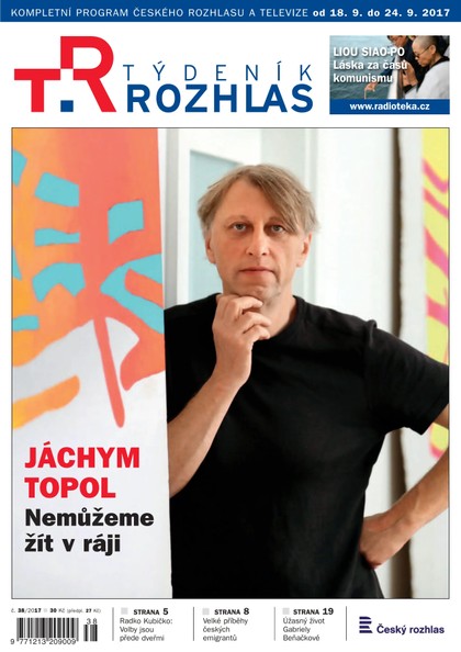 E-magazín Týdeník Rozhlas 38/2017 - Radioservis, a. s.