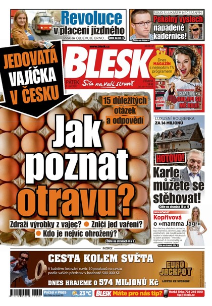 E-magazín Blesk - 8.9.2017 - CZECH NEWS CENTER a. s.