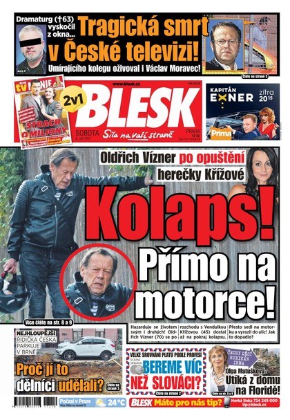 E-magazín Blesk - 9.9.2017 - CZECH NEWS CENTER a. s.