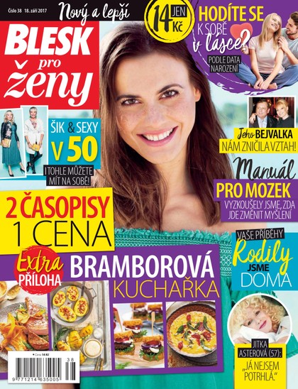 E-magazín Blesk pro ženy - 18.9.2017 - CZECH NEWS CENTER a. s.
