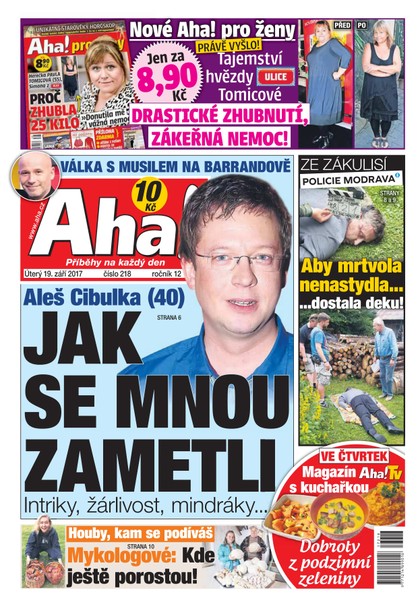 E-magazín AHA! - 19.9.2017 - CZECH NEWS CENTER a. s.