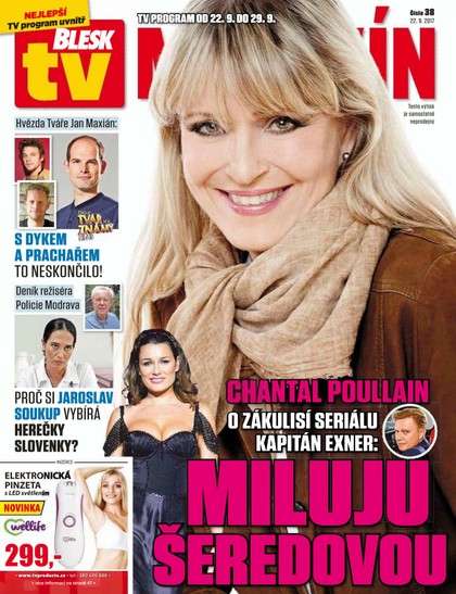 E-magazín Blesk Tv magazín - 22.9.2017 - CZECH NEWS CENTER a. s.