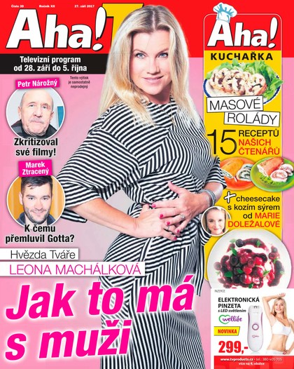 E-magazín Příloha AHA! Tv - 27.9.2017 - CZECH NEWS CENTER a. s.