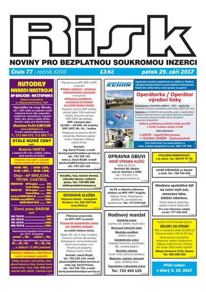 E-magazín Risk 77/2017 - Risk
