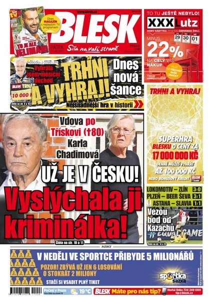 E-magazín Blesk - 29.9.2017 - CZECH NEWS CENTER a. s.