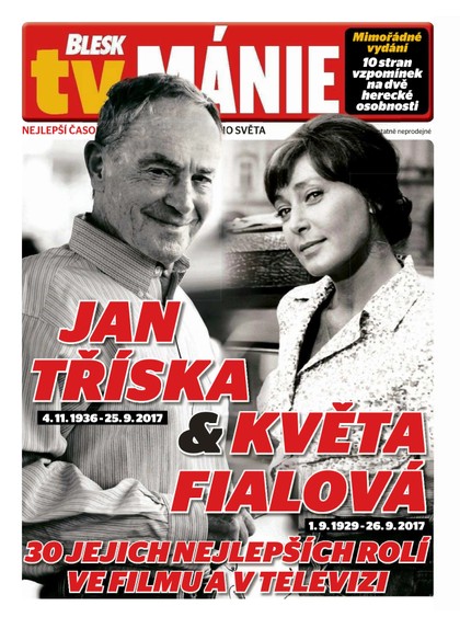 E-magazín Blesk Tv manie - 30.9.2017 - CZECH NEWS CENTER a. s.