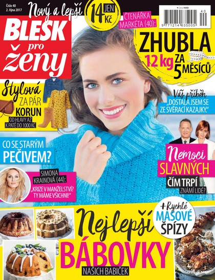 E-magazín Blesk pro ženy - 2.10.2017 - CZECH NEWS CENTER a. s.