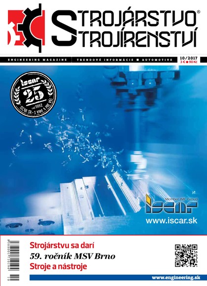 E-magazín STROJÁRSTVO/STROJÍRENSTVÍ 10/2017 - MEDIA/ST s.r.o.