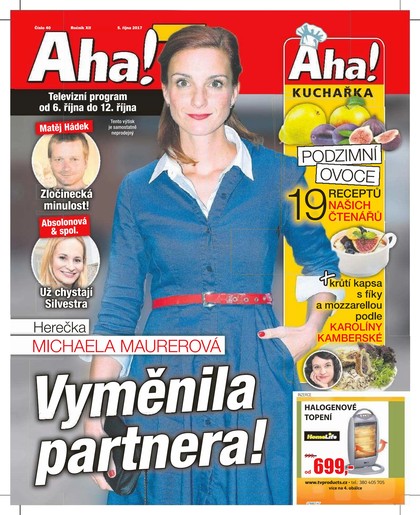 E-magazín AHA! Tv - 5.10.2017 - CZECH NEWS CENTER a. s.