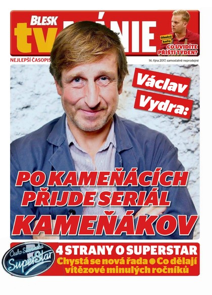 E-magazín Blesk Tv manie - 14.10.2017 - CZECH NEWS CENTER a. s.