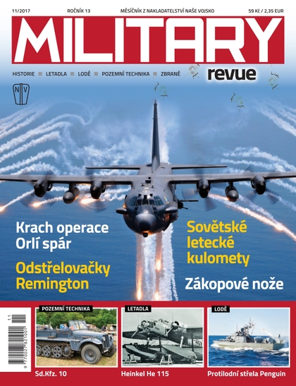 E-magazín Military revue 11/2017 - NAŠE VOJSKO-knižní distribuce s.r.o.