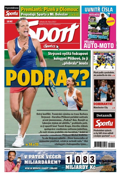 E-magazín Sport - 18.10.2017 - CZECH NEWS CENTER a. s.