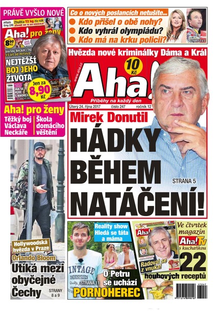 E-magazín AHA! - 24.10.2017 - CZECH NEWS CENTER a. s.