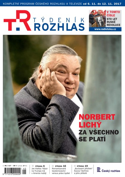 E-magazín Týdeník Rozhlas 45/2017 - Radioservis, a. s.