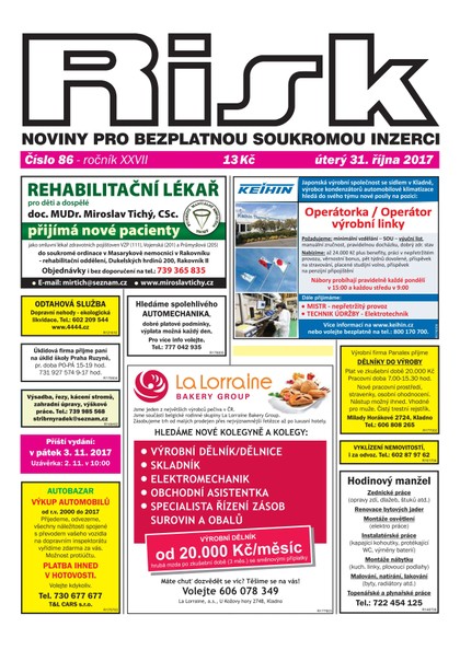 E-magazín Risk 86/2017 - Risk