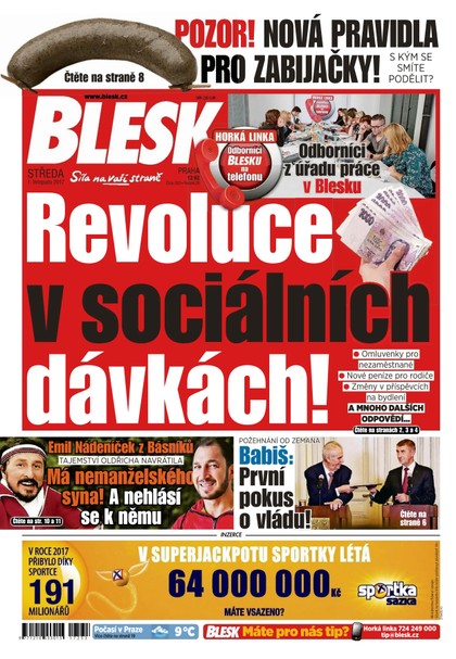 E-magazín Blesk - 1.11.2017 - CZECH NEWS CENTER a. s.