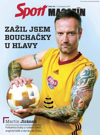 E-magazín Sport magazín - 3.11.2017 - CZECH NEWS CENTER a. s.